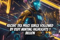 Recent TRX Price Surge Followed by USDT Minting highlights 1 Billion