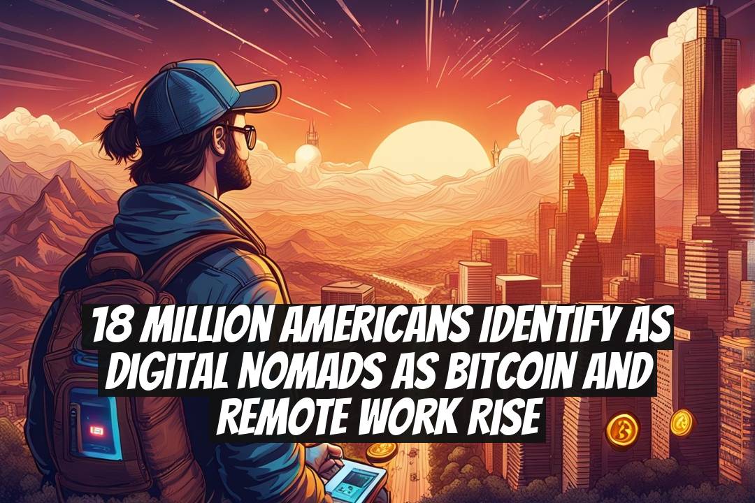 18 Million Americans Identify as Digital Nomads as Bitcoin and Remote Work Rise