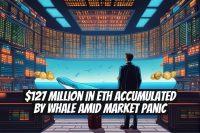 $127 Million in ETH Accumulated by Whale Amid Market Panic