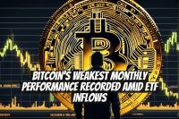 Bitcoin's Weakest Monthly Performance Recorded Amid ETF Inflows