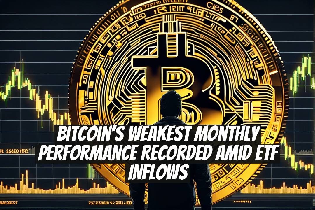 Bitcoin's Weakest Monthly Performance Recorded Amid ETF Inflows