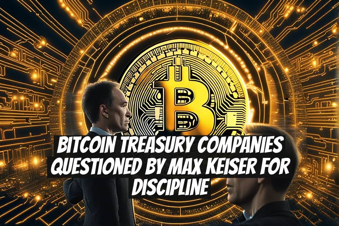 Bitcoin Treasury Companies Questioned by Max Keiser for Discipline