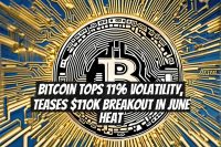 Bitcoin Tops 11% Volatility, Teases $110K Breakout In June Heat