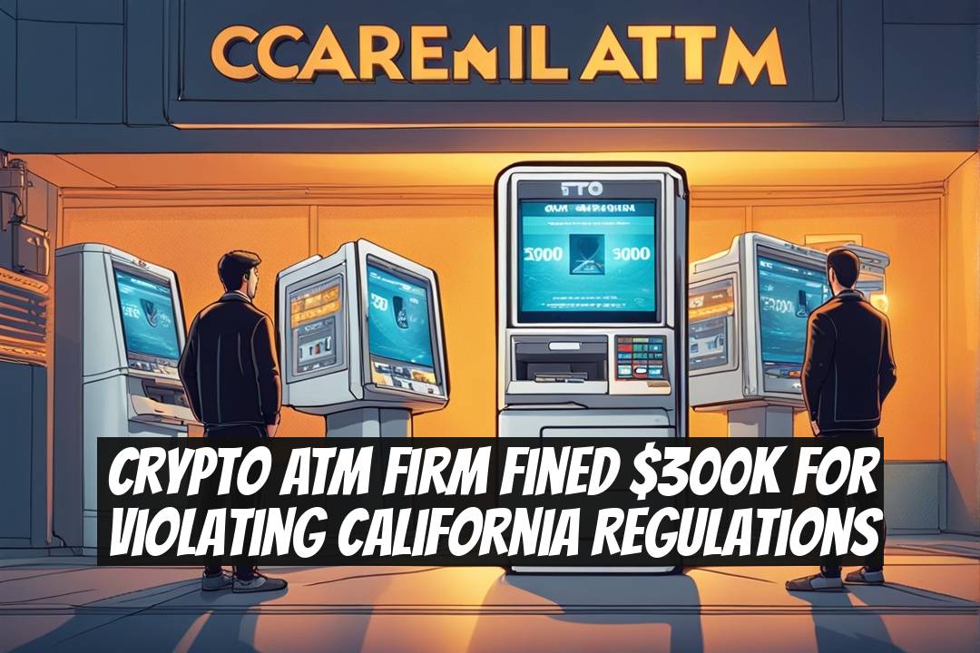 Crypto ATM Firm Fined $300K for Violating California Regulations