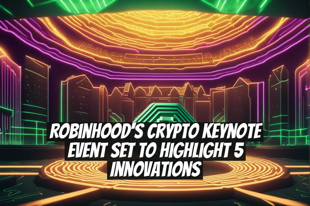 Robinhood's Crypto Keynote Event Set to Highlight 5 Innovations