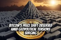 Bitcoin's Price Shift Observed Amid Geopolitical Tensions Surging