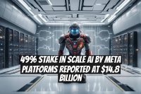 49% Stake in Scale AI By Meta Platforms Reported at $14.8 Billion