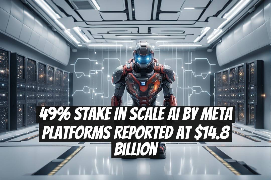 49% Stake in Scale AI By Meta Platforms Reported at $14.8 Billion