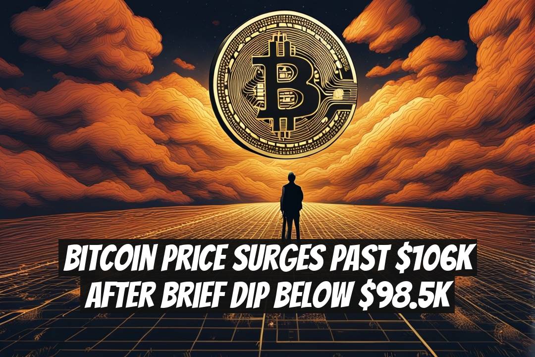 Bitcoin Price Surges Past $106K After Brief Dip Below $98.5K