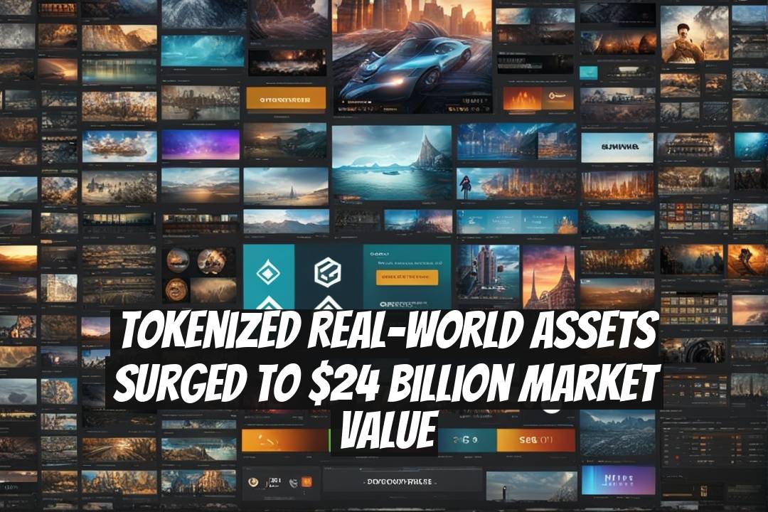 Tokenized Real-World Assets Surged to $24 Billion Market Value