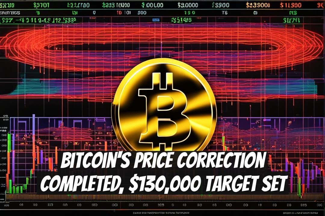 Bitcoin's Price Correction Completed, $130,000 Target Set