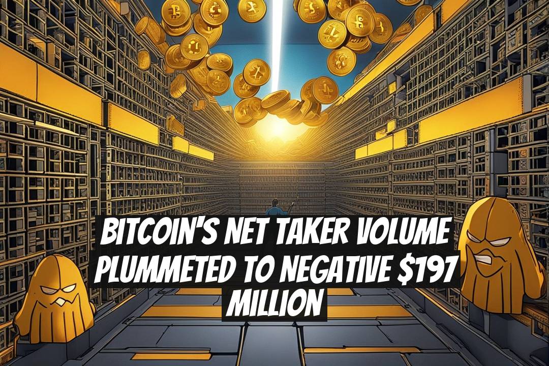 Bitcoin's Net Taker Volume Plummeted to Negative $197 Million