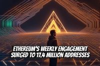 Ethereum's Weekly Engagement Surged to 17.4 Million Addresses