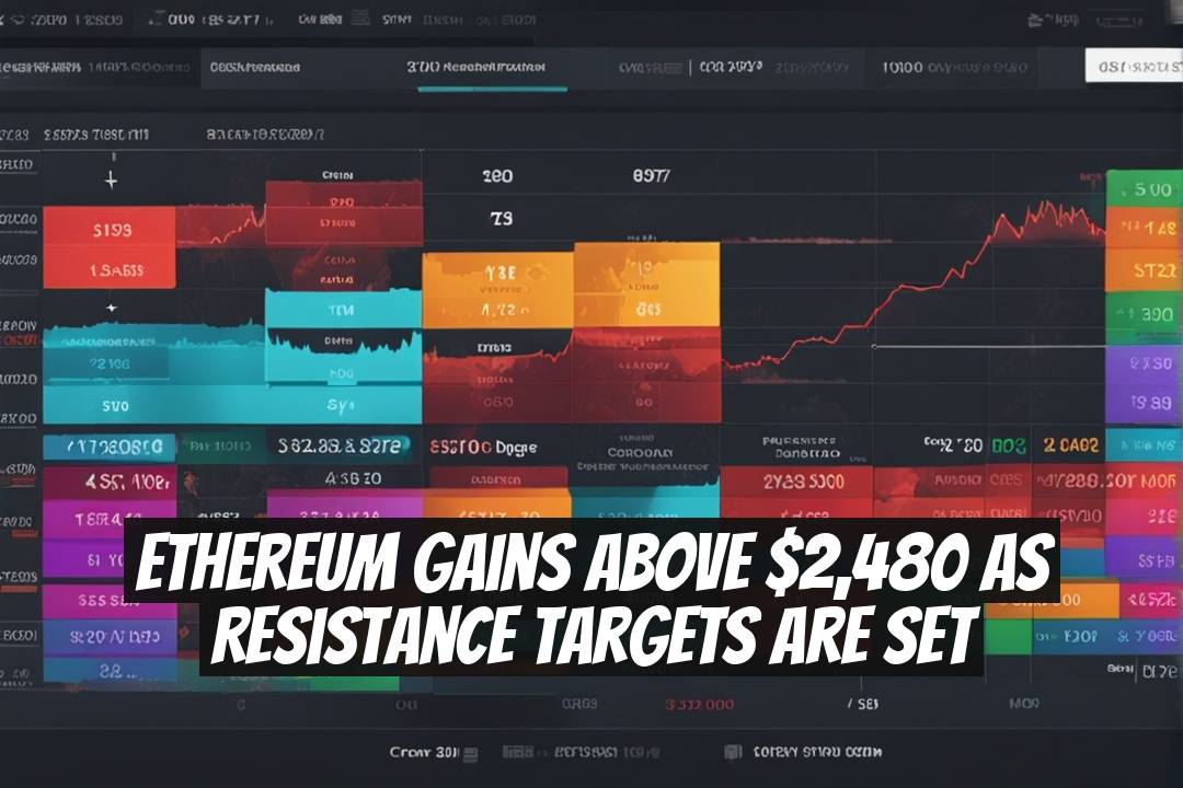 Ethereum Gains Above $2,480 as Resistance Targets Are Set