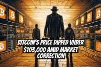 Bitcoin's Price Dipped Under $103,000 Amid Market Correction