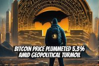 Bitcoin Price Plummeted 5.3% Amid Geopolitical Turmoil