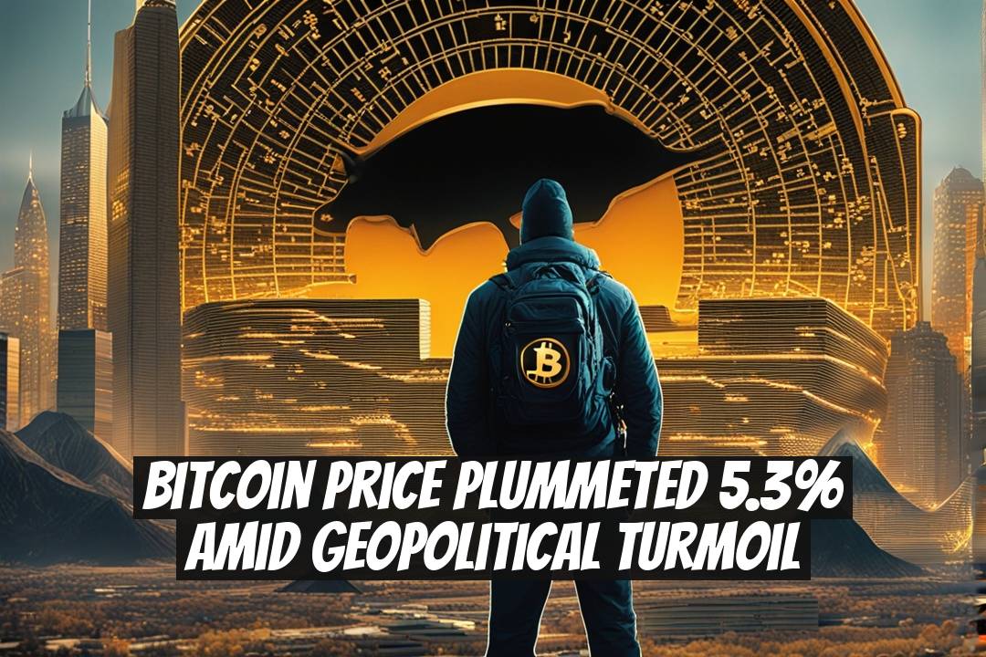 Bitcoin Price Plummeted 5.3% Amid Geopolitical Turmoil