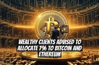 Wealthy Clients Advised to Allocate 7% to Bitcoin and Ethereum