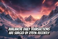 Avalanche Daily Transactions Are Surged by 275% Recently