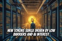 New Tokens Surge Driven by Low Barriers and AI Interest