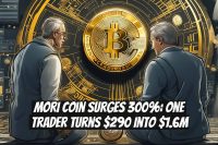 MORI Coin Surges 300%: One Trader Turns $290 into $1.6M