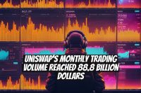 Uniswap's Monthly Trading Volume Reached 88.8 Billion Dollars