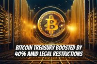 Bitcoin Treasury Boosted by 40% Amid Legal Restrictions