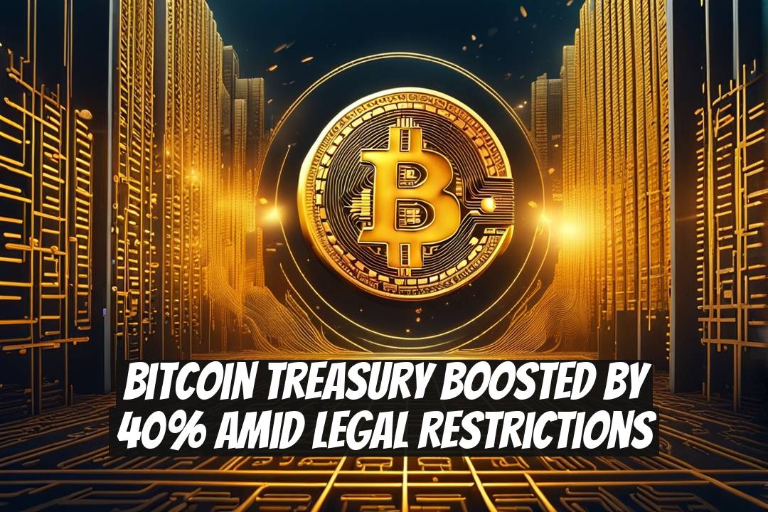 Bitcoin Treasury Boosted by 40% Amid Legal Restrictions