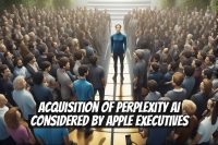 Acquisition of Perplexity AI Considered by Apple Executives
