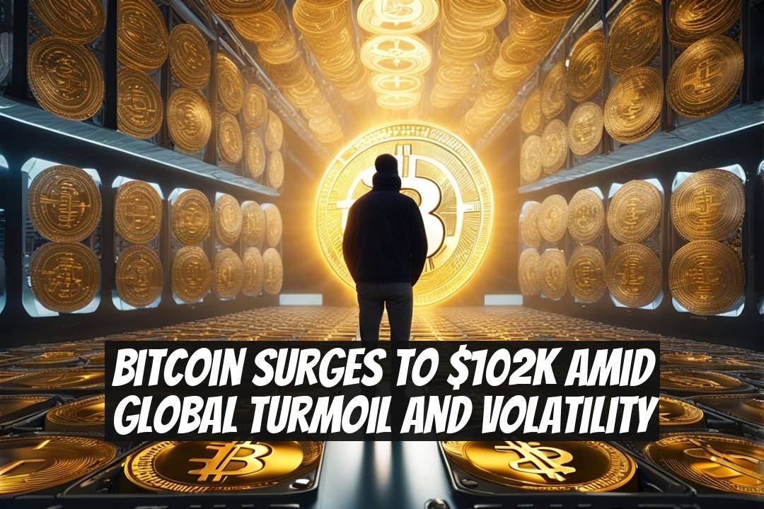 Bitcoin Surges to $102K Amid Global Turmoil and Volatility