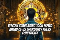 Bitcoin Surpassing 100k Noted Ahead of US Emergency Press Conference