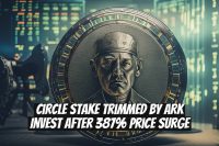 Circle Stake Trimmed by ARK Invest After 387% Price Surge