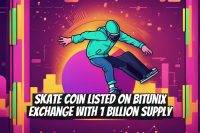 Skate Coin Listed on Bitunix Exchange with 1 Billion Supply