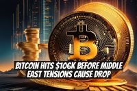 Bitcoin Hits $106K Before Middle East Tensions Cause Drop