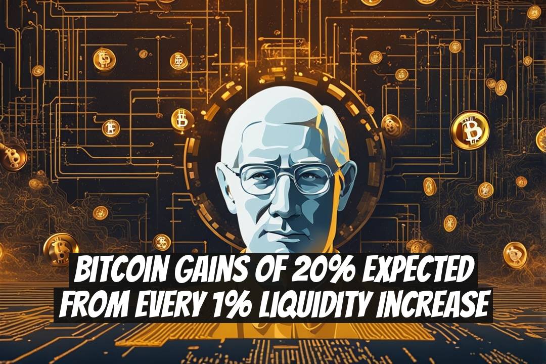 Bitcoin Gains of 20% Expected from Every 1% Liquidity Increase