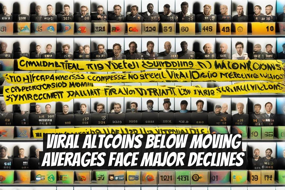 Viral Altcoins Below Moving Averages Face Major Declines