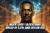 Major Layer 1 Blockchains Surged by 3.5% Amid Bitcoin Rise