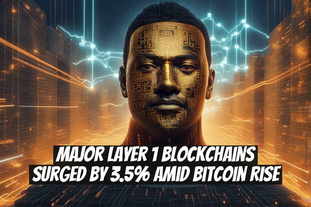Major Layer 1 Blockchains Surged by 3.5% Amid Bitcoin Rise