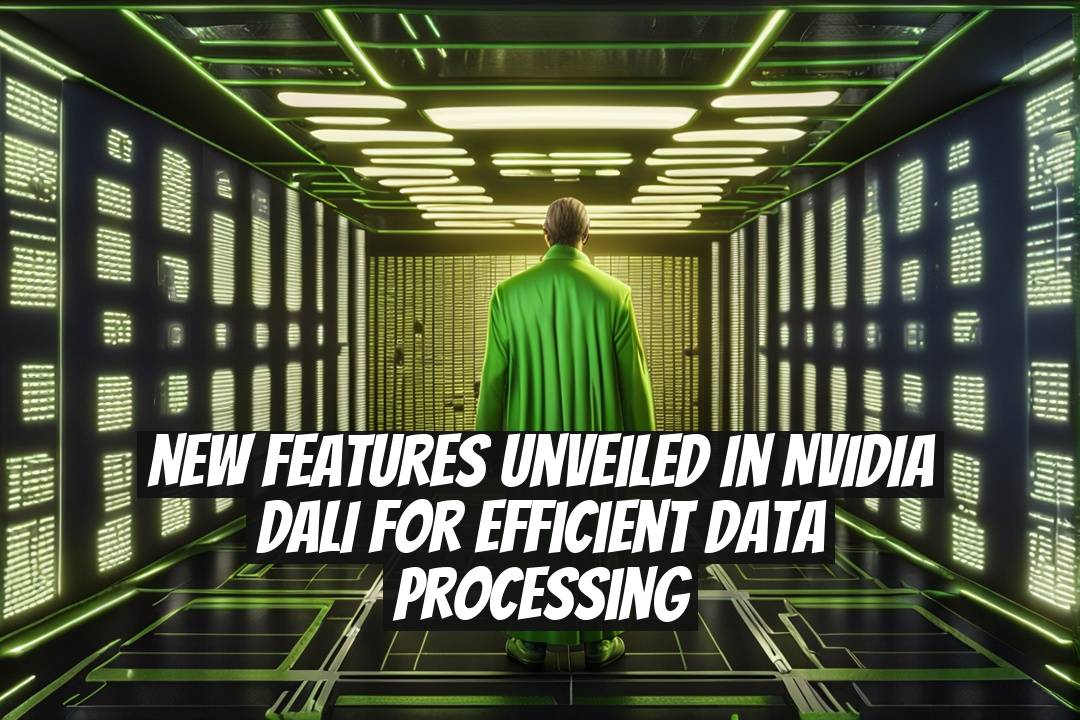 New Features Unveiled in NVIDIA DALI for Efficient Data Processing