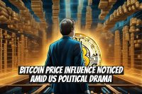 Bitcoin Price Influence Noticed Amid US Political Drama