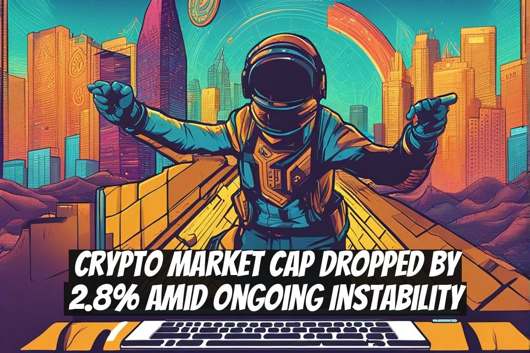Crypto Market Cap Dropped by 2.8% Amid Ongoing Instability