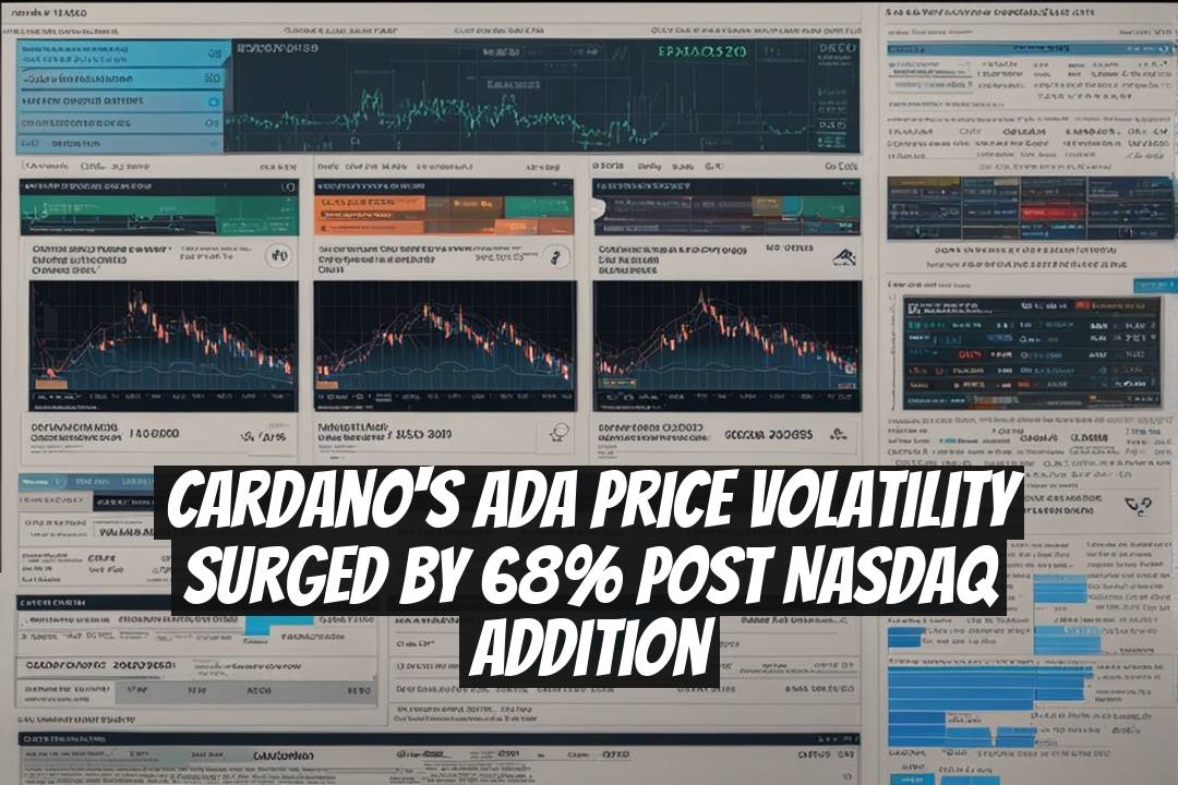 Cardano's ADA Price Volatility Surged by 68% Post Nasdaq Addition