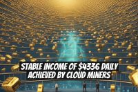 Stable Income of $4336 Daily Achieved by Cloud Miners