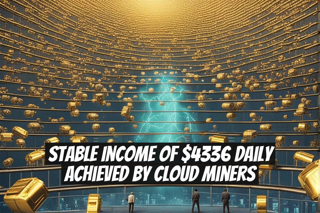 Stable Income of $4336 Daily Achieved by Cloud Miners