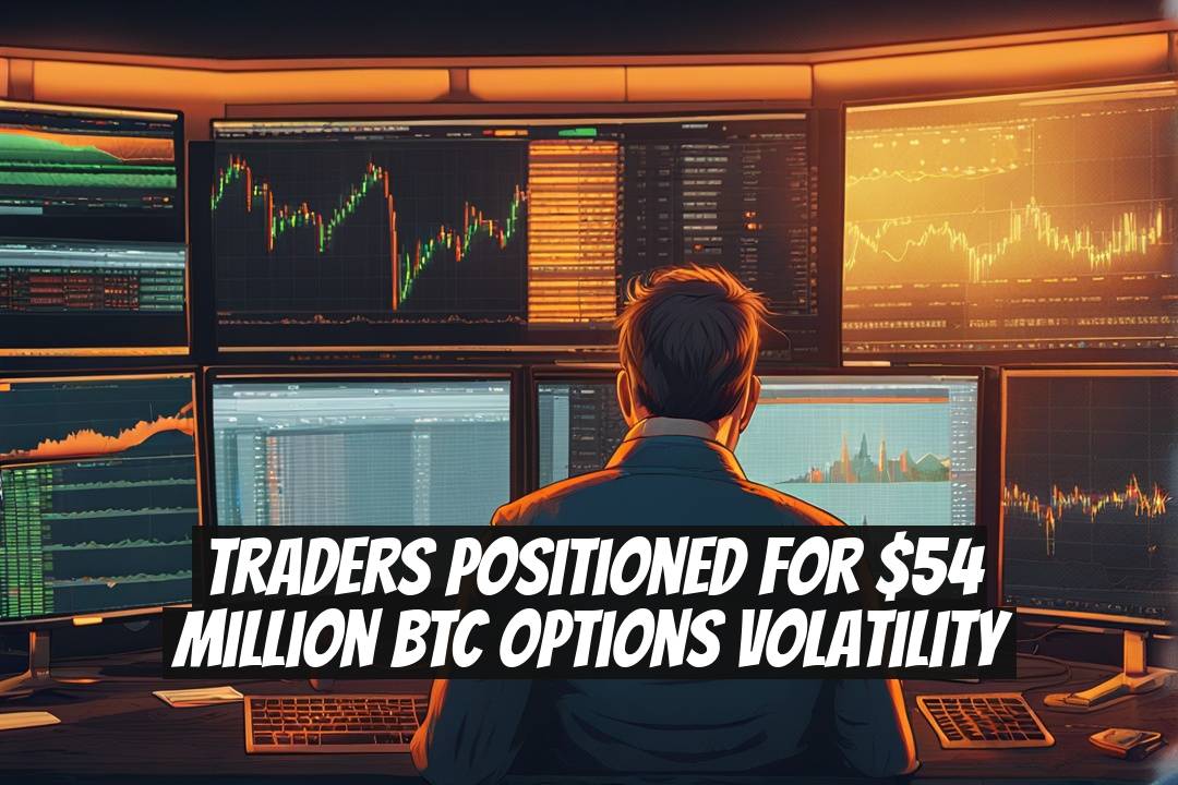 Traders Positioned for $54 Million BTC Options Volatility