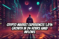Crypto Market Experiences 1.8% Growth in 24 Hours Amid Inflows