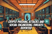 Crypto phishing attacks and social engineering threats reported