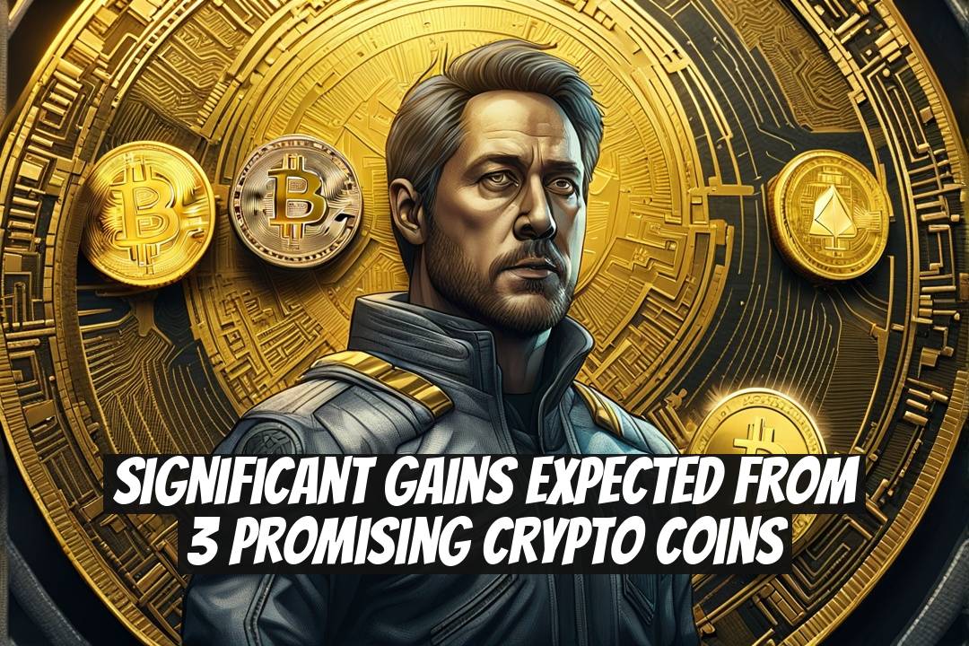 Significant Gains Expected from 3 Promising Crypto Coins