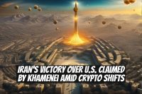 Iran's Victory Over U.S. Claimed by Khamenei Amid Crypto Shifts
