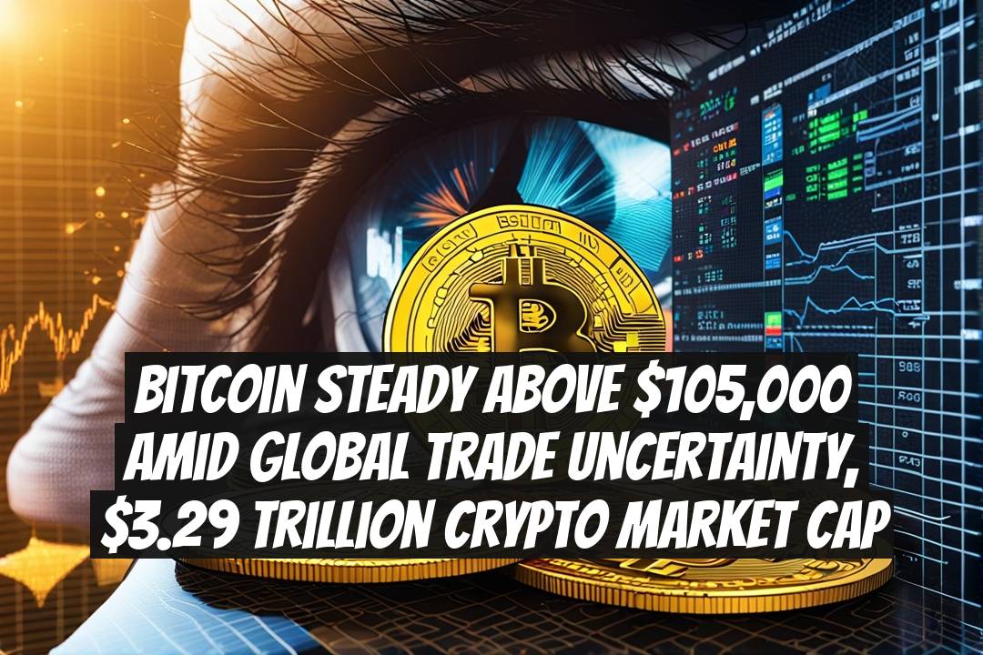 Bitcoin Steady Above $105,000 Amid Global Trade Uncertainty, $3.29 Trillion Crypto Market Cap